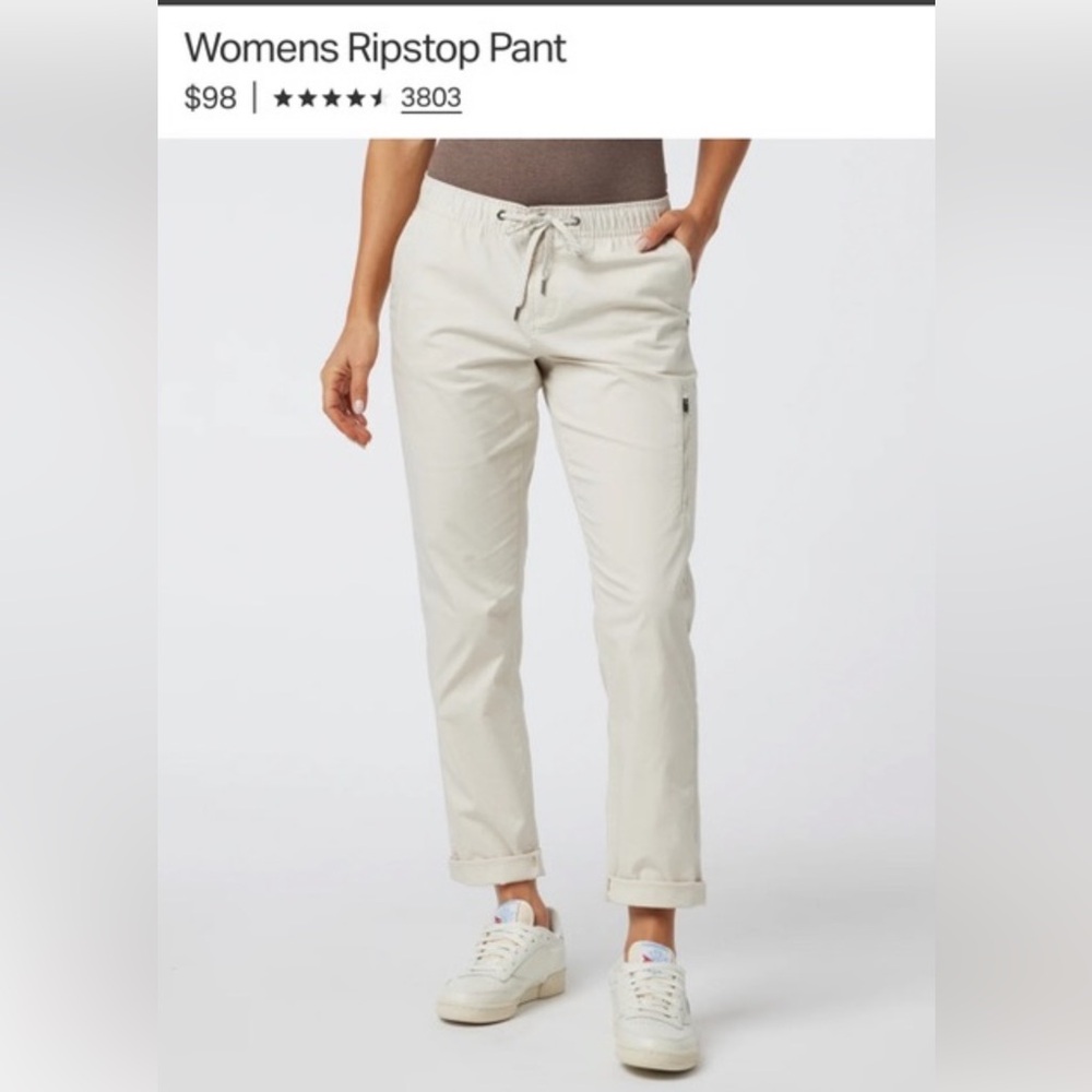🆕 Vuori Ripstop DuraTerra Pant in Milkweed